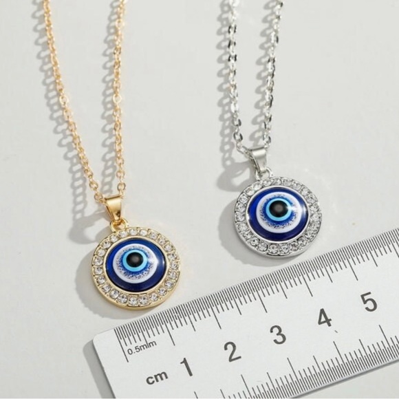 Evil Eye Necklace - Picture 3 of 4